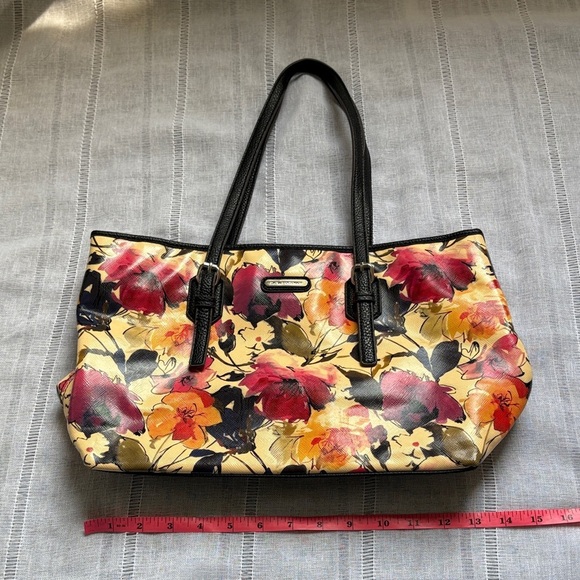Dana Buchman Multicolor Floral Shoulder Bag - Picture 7 of 16
